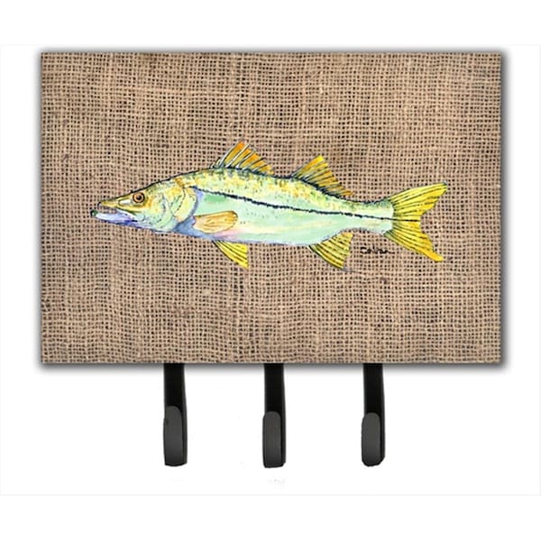 Carolines Treasures Fish Snook Leash Holder or Key Hook 8772TH68 - main